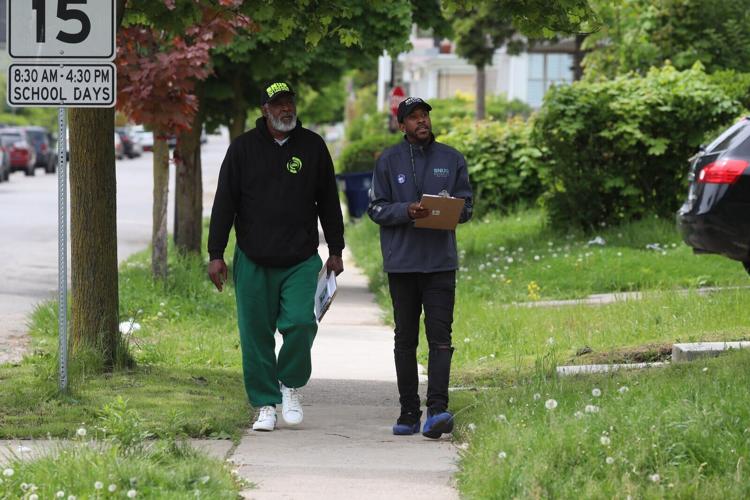 SNUG members canvasing the East Side