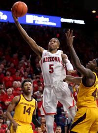 Arizona's Brandon Randolph will stay in NBA Draft pool
