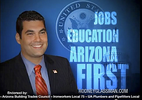 Glassman cites experience, endorsements   