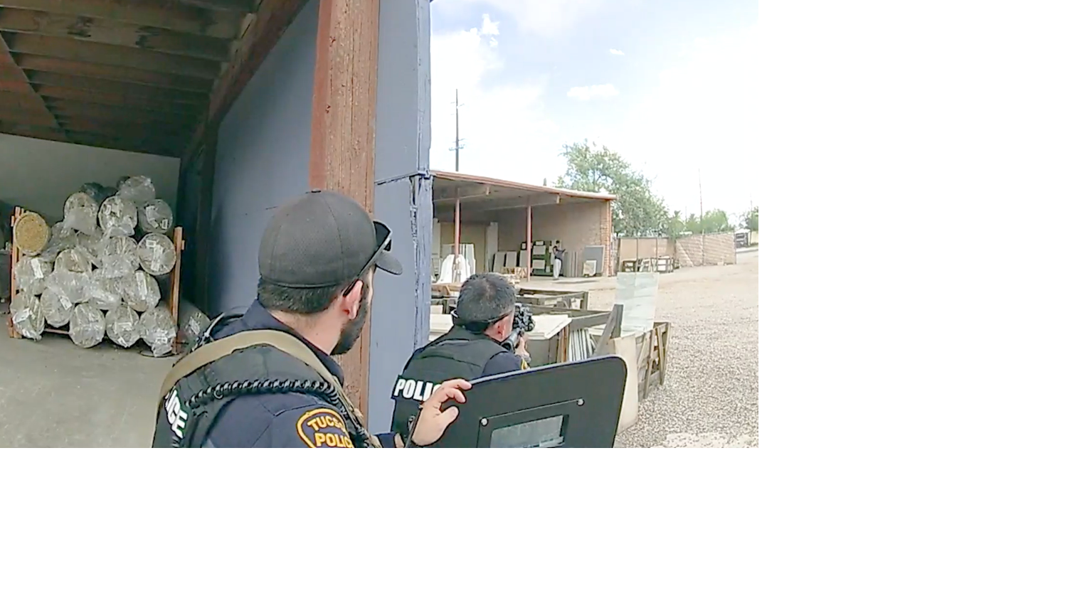 Watch now: Footage released from police shooting at Tucson business | Crime and courts