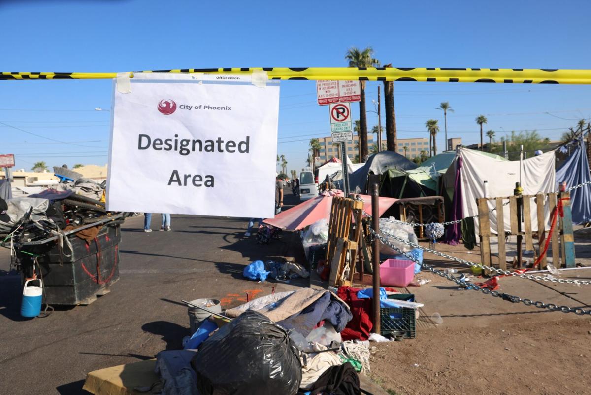 Phoenix clears its largest homeless encampment by deadline