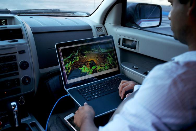 UA's self-driving vehicle