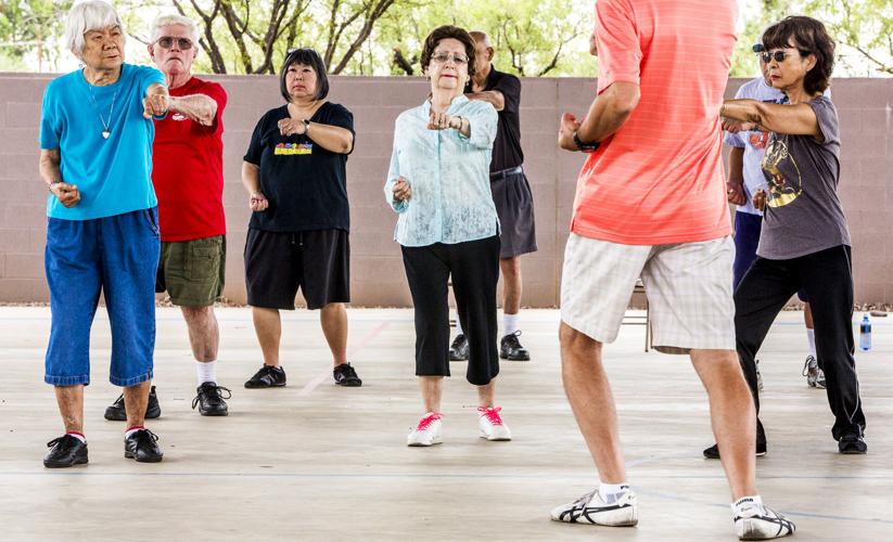 Tai Chi class