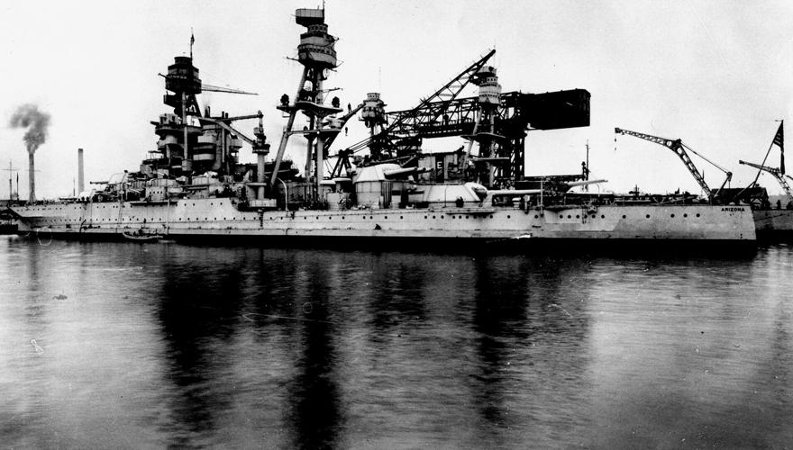 USS Arizona, 1941