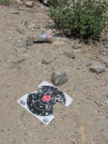 Discarded target