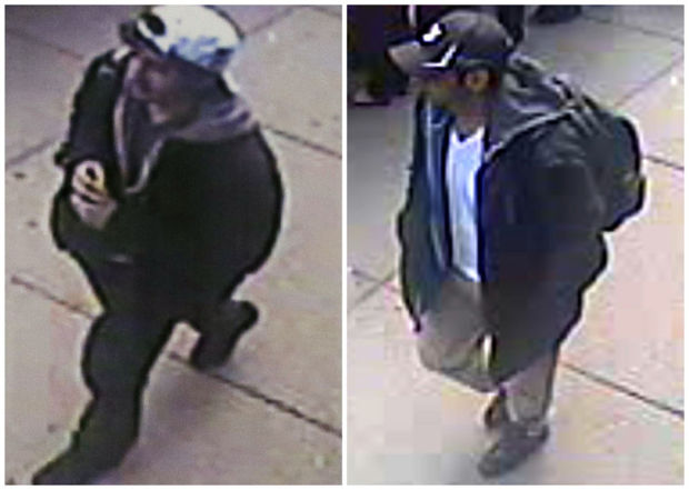 Photos show 2 Boston suspects    