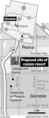 O'odham to build largest AZ casino-resort near Glendale  