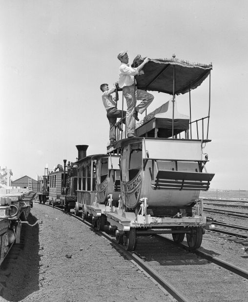 Old, new and toy trains for National Train Day