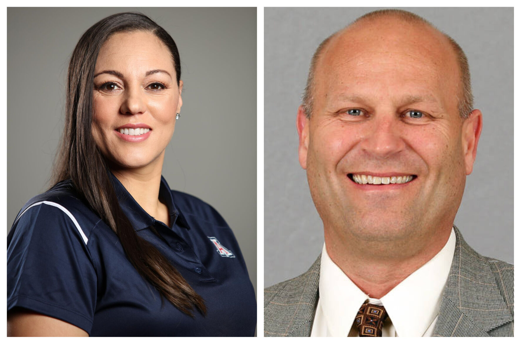 Adia Barnes, left, and Kelly Graves