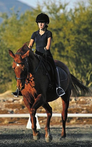 Disabled dressage rider has Olympic dream  