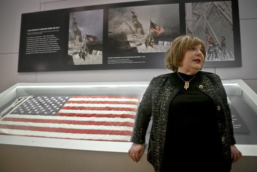 Vanished flag from famous 9/11 photo returns to ground zero