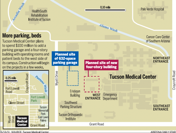 $100M TMC expansion features 4-story building | News About Tucson and ...