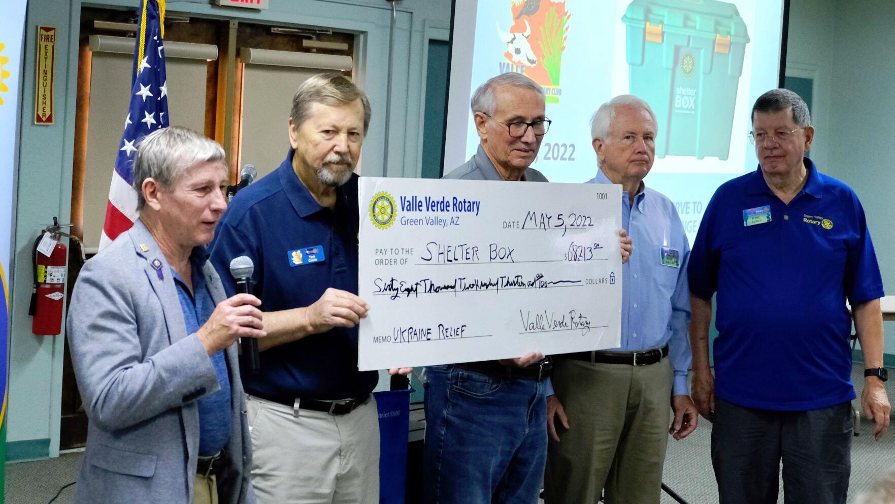 Green Valley area Rotary Clubs donate $68K for Ukrainian relief efforts