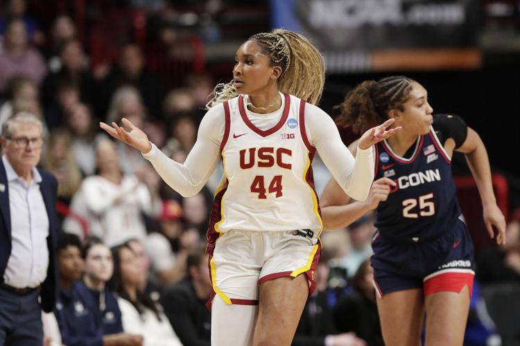 NCAA UConn USC Basketball