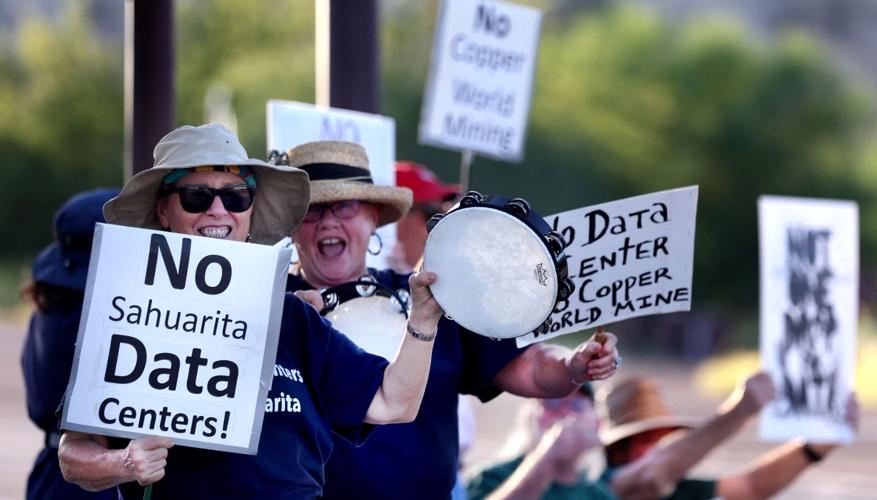 Data center rumors spark protest in Sahuarita