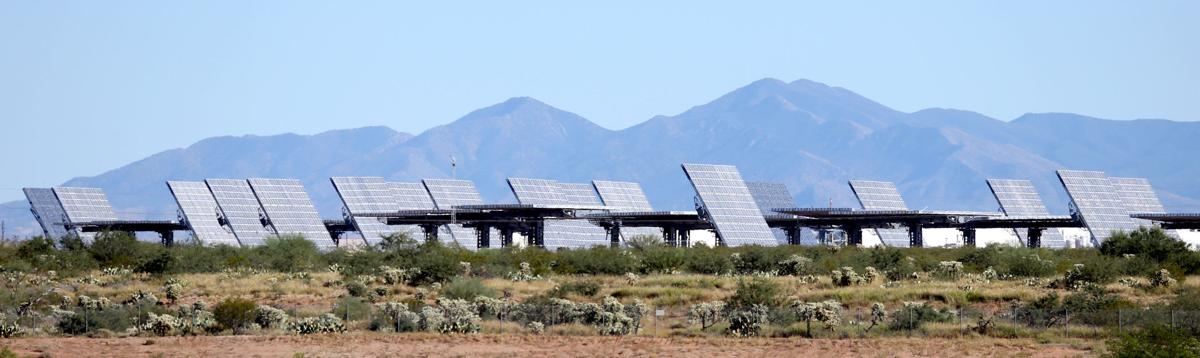 Solar Panels Heat Up Tucson Test Site Local News Tucson Com