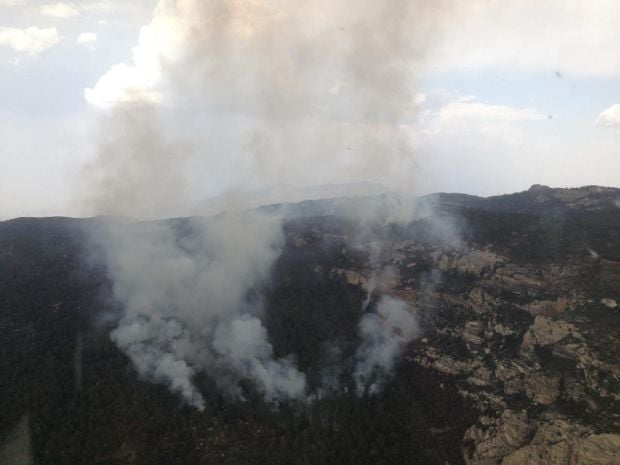 Wildfire continues to burn in Rincon Mountains