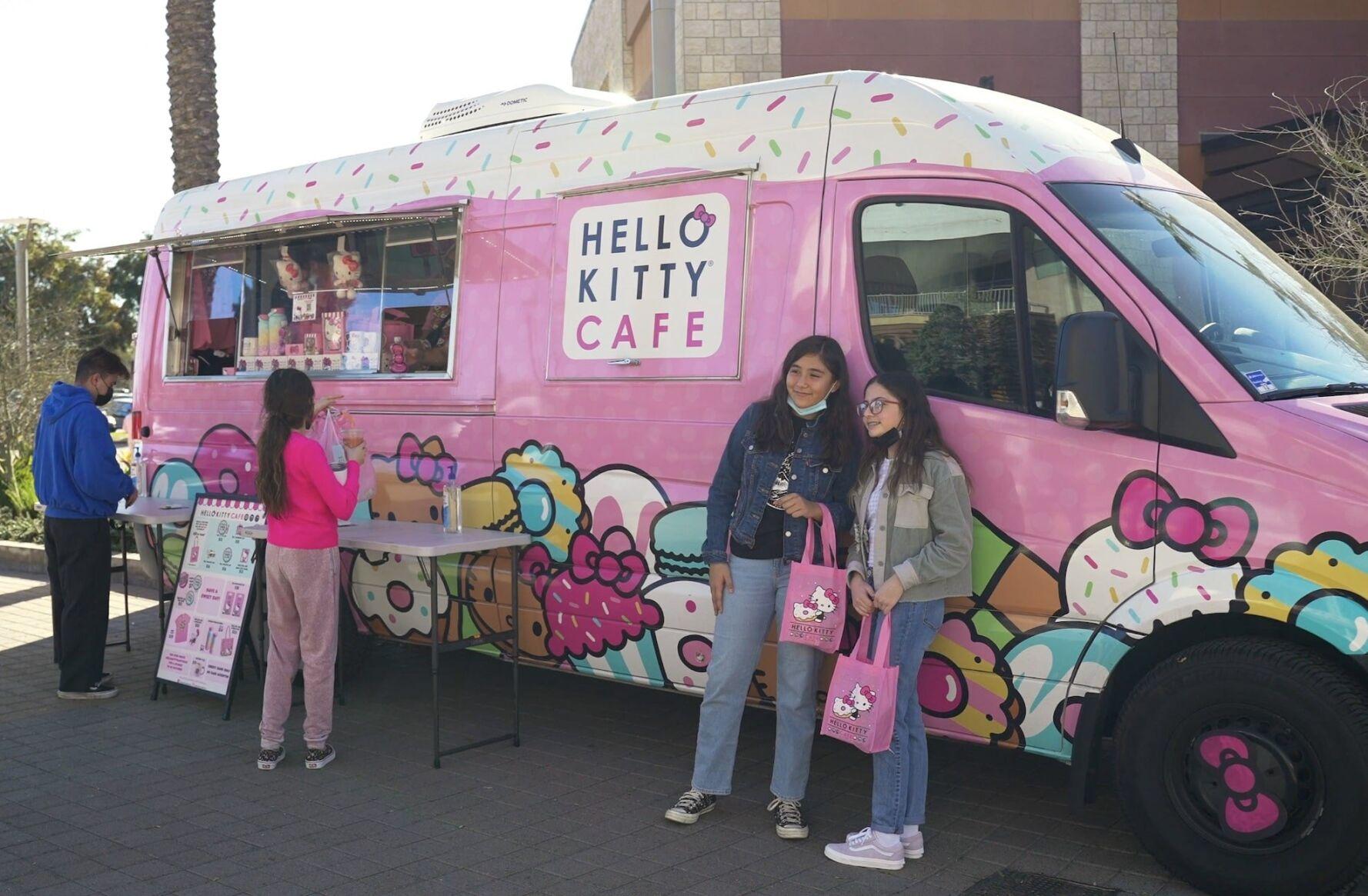 Hello Kitty's Adorable Food Truck Rolls Through Glendale Next