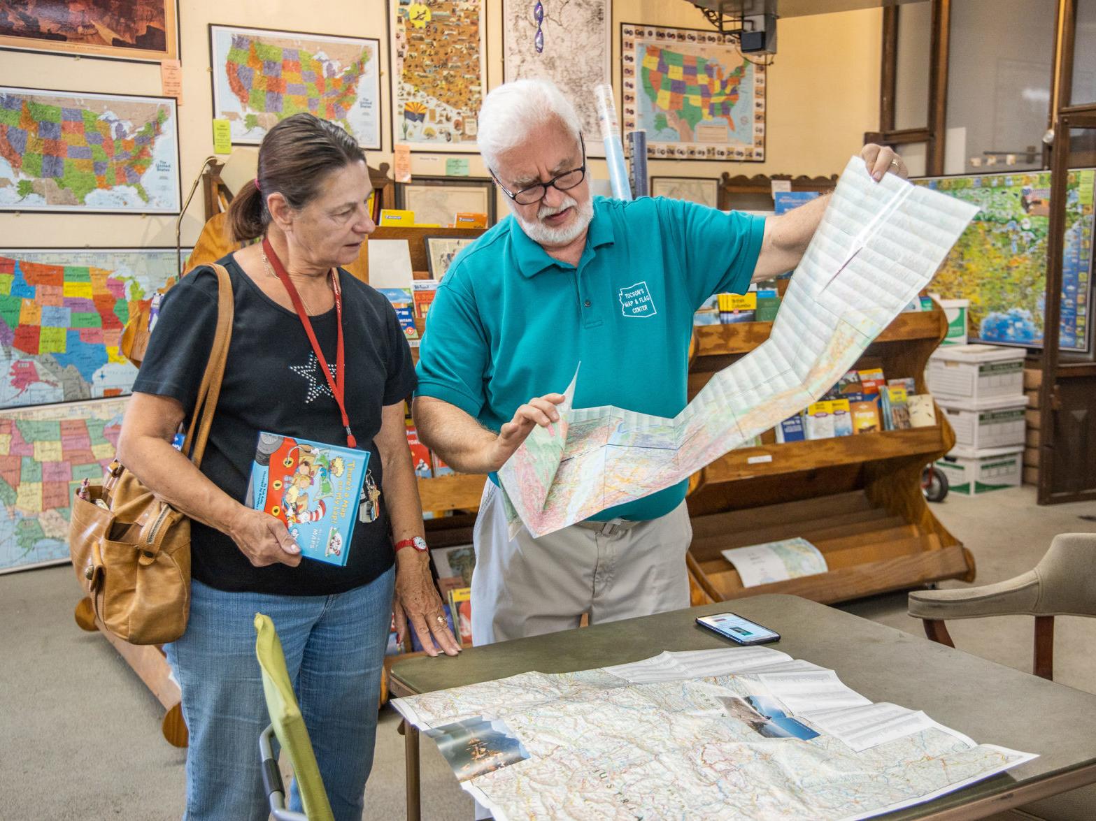 Steller column: Technology, retirements force Tucson Map and Flag