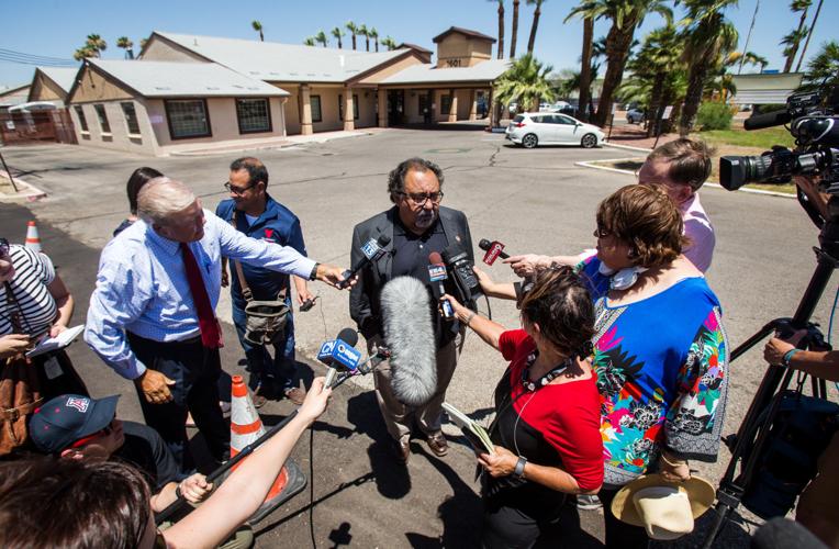 Raul Grijalva tours Southwest Key