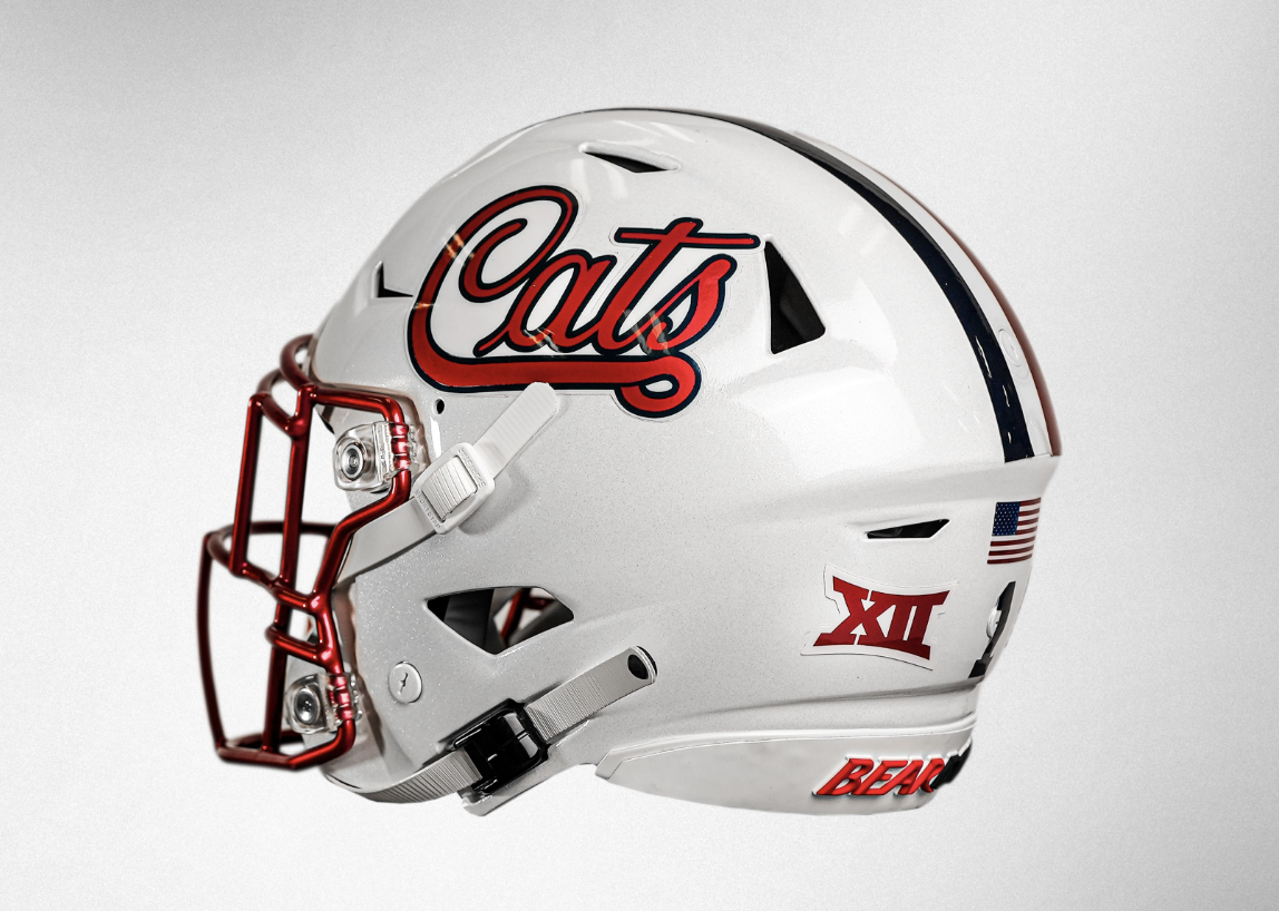 ֱ Wildcats football helmet