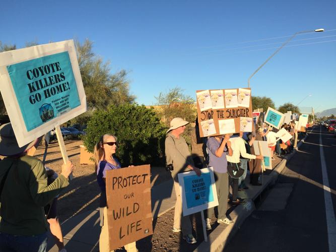 Protest of Predator Masters