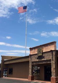 American flag stolen from north-side flooring business