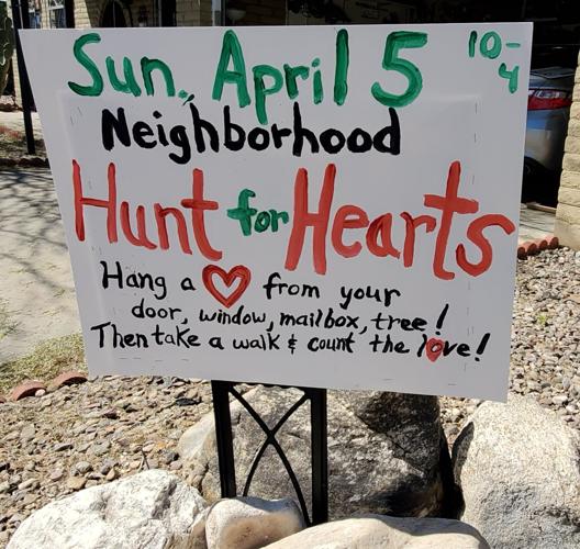 Neighborhood Hunt for Hearts