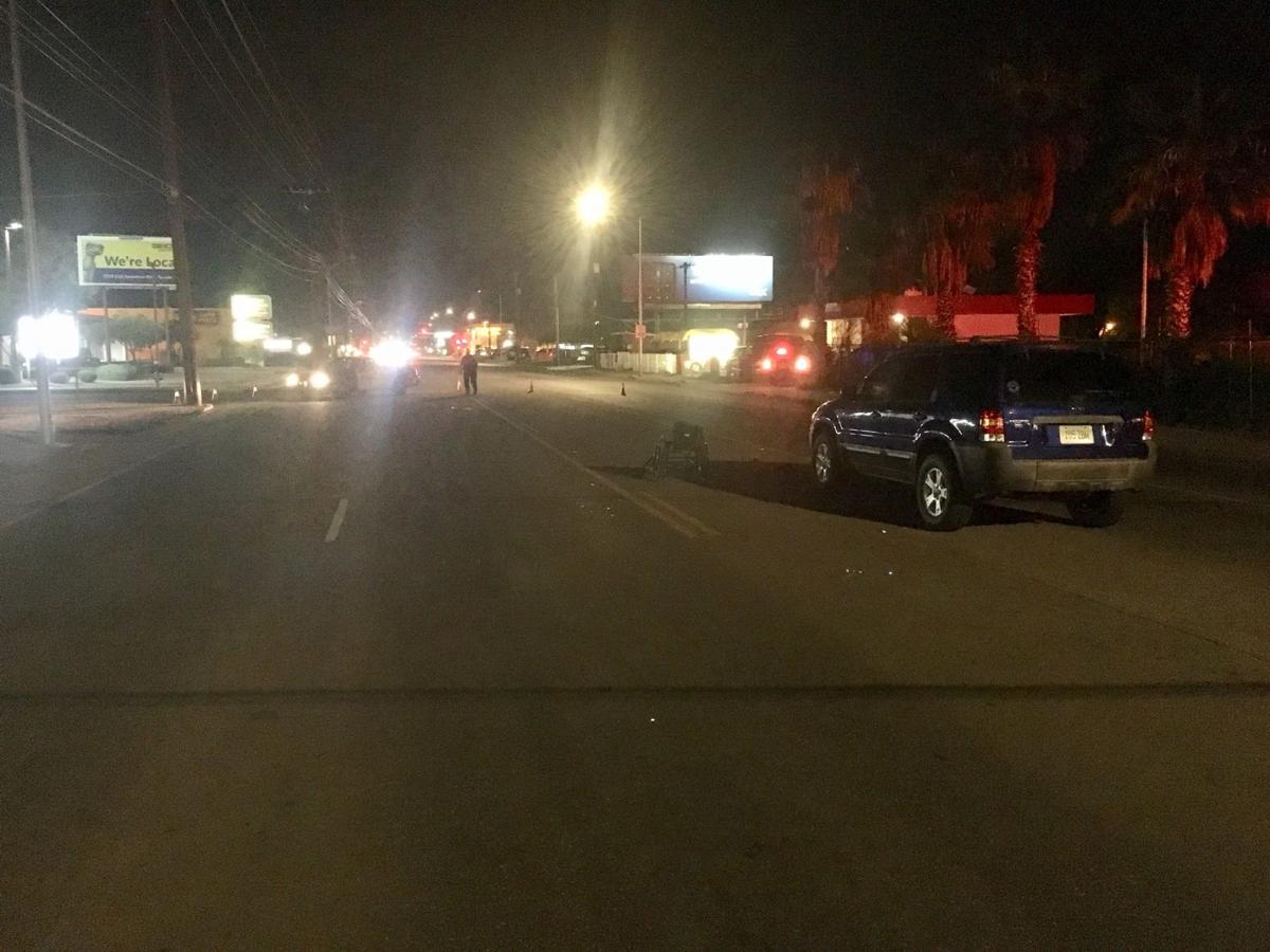 fatal pedestrian crash at Grant Road