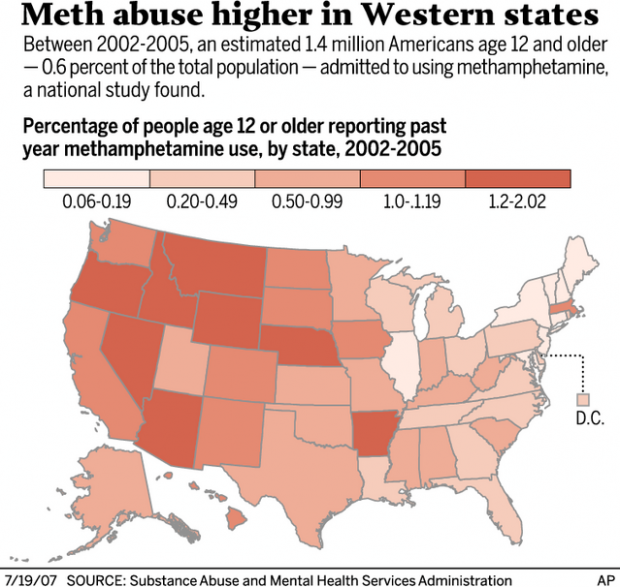 E-tracking closes in on meth makers  