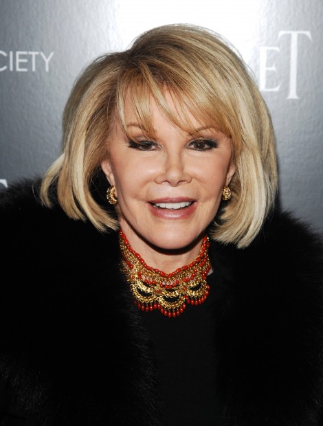 Joan Rivers Hopes To Give Our Self Image A Face Lift
