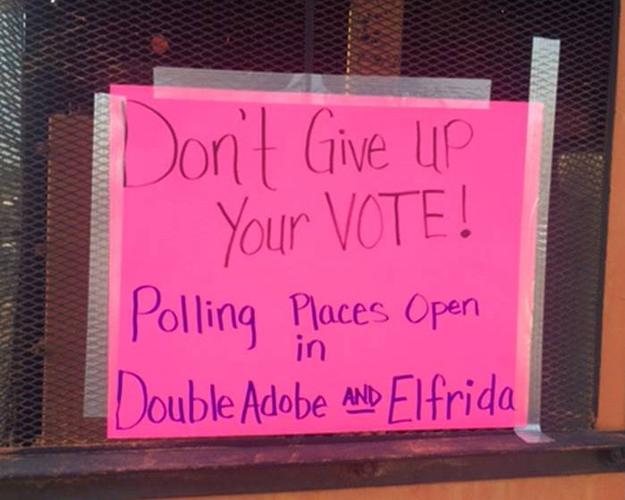 Voting in Cochise County