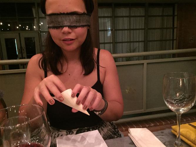 Second course at Four Senses dinner