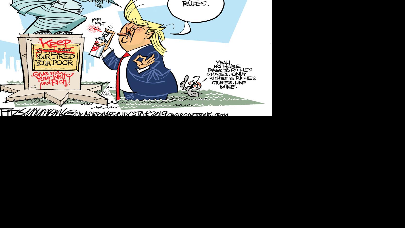 Daily Fitz Cartoon New Rules Opinion Tucson Com