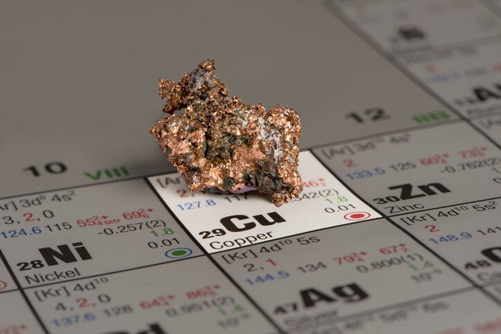 Copper mineral