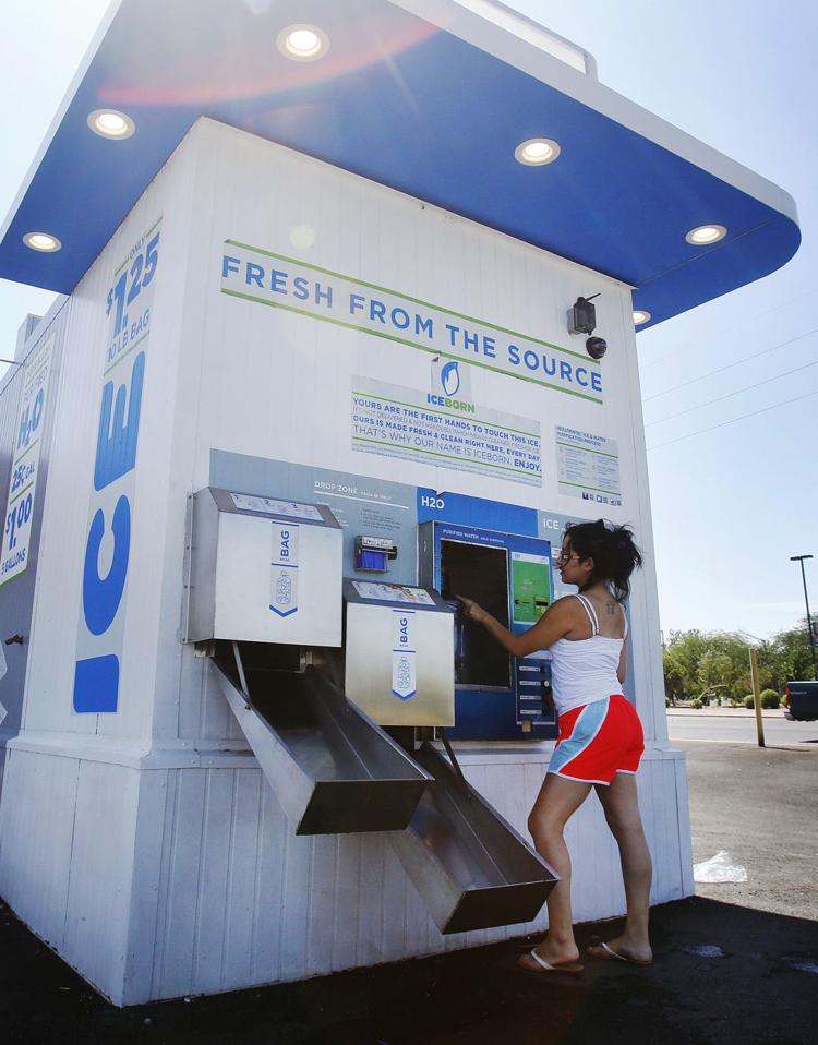 Selfserve ice kiosks pop up around Tucson