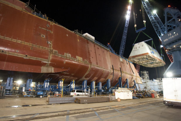 Building the Zumwalt