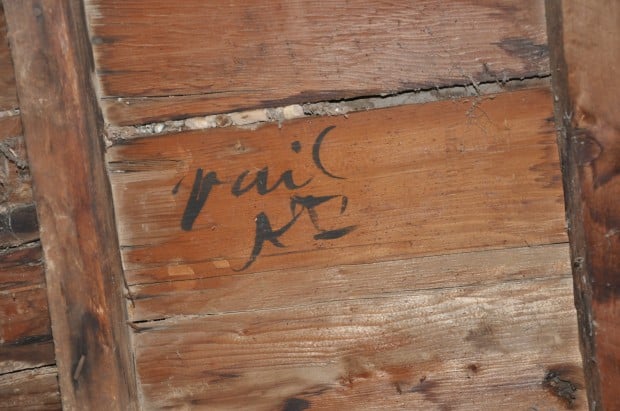 Old Vail Post Office damaged during monsoon storm