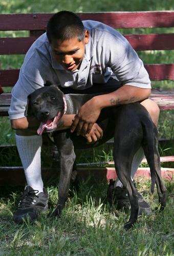 Teens, dogs learn skills in program   