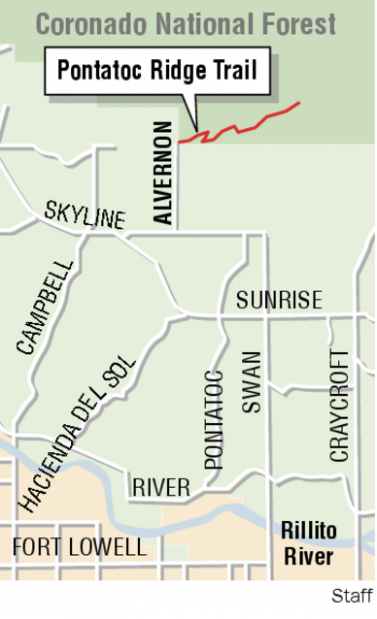 Pontatoc a trail of two sights  