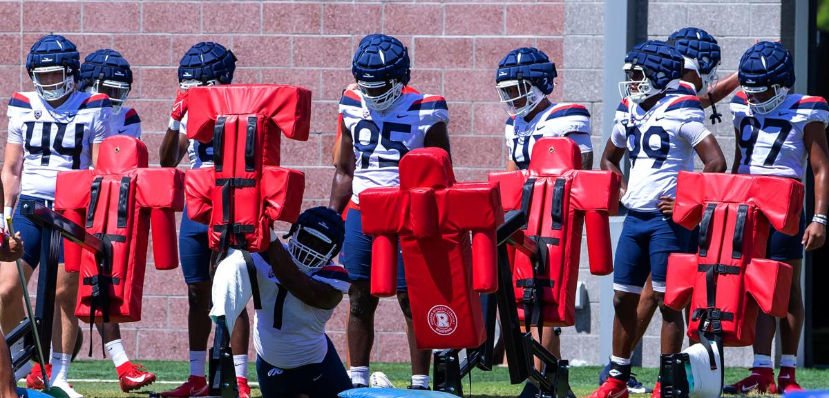 University of Arizona football practice, 2022