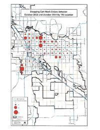 City corrals over 1,000 abandoned shopping carts