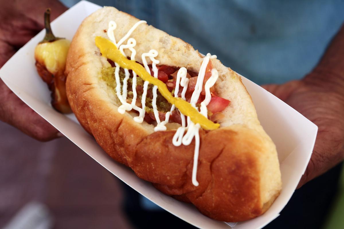 Sonoran hot dog