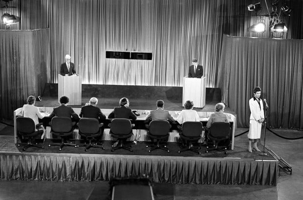 Images from past presidential debates