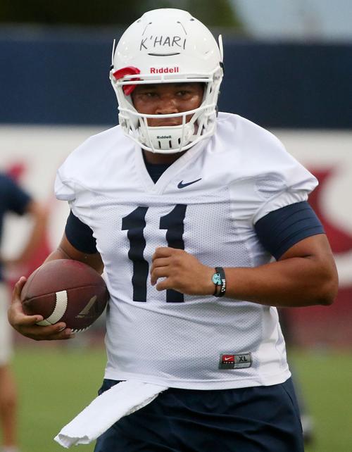 Arizona Wildcats football practice
