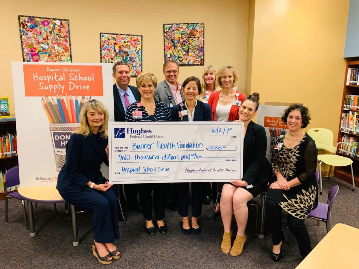 Hughes Federal Credit donation