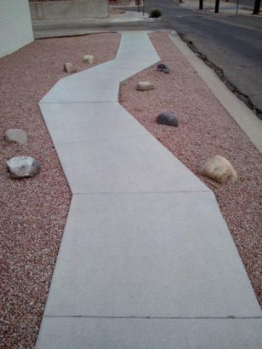 Tucson Oddity: Crooked sidewalk perplexing    