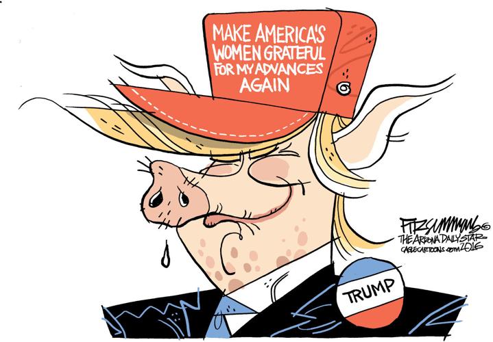 Daily Fitz Cartoon: Trump