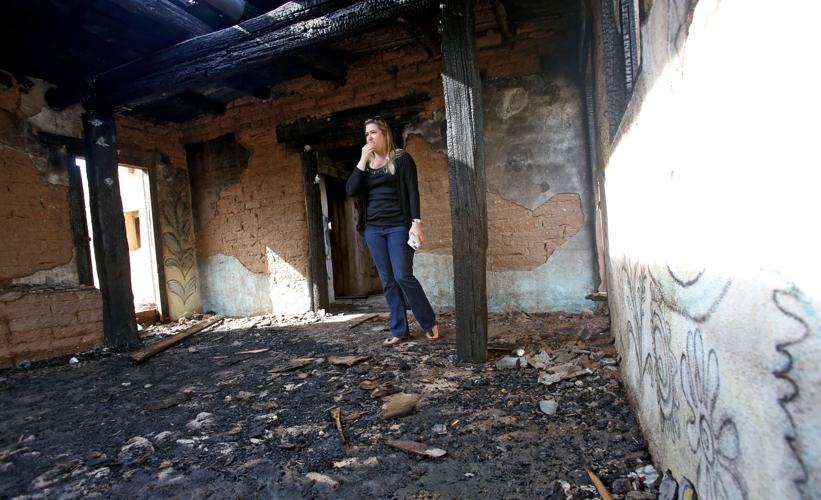 DeGrazia Chapel fire damage