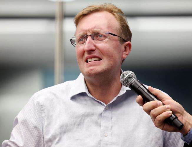 Sen. Mark Kelly warns in Tucson: Trump, Republicans 'coming after your health care'